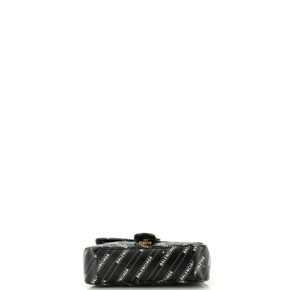 Gucci x Balenciaga The Hacker Project GG Marmont Flap Bag Printed Matelasse Leat - Picture 5 of 9